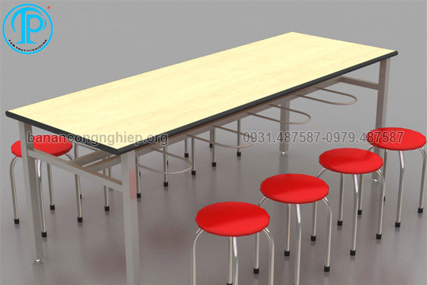 bàn ăn inox công nghiệp