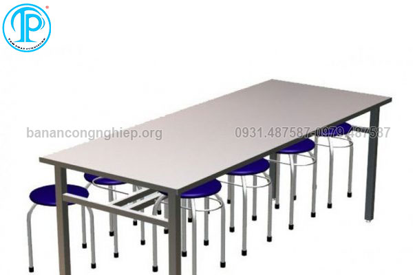 bàn ăn inox công nghiệp
