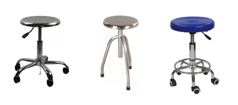 Ghế xoay inox phòng thí nghiệm